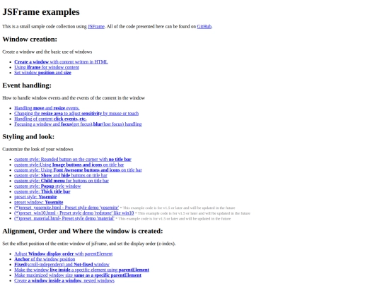 popup screenshot