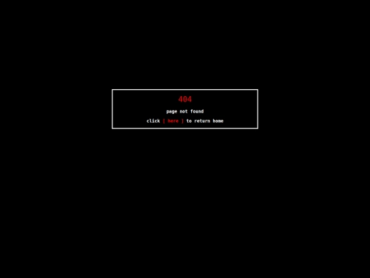 not_found screenshot