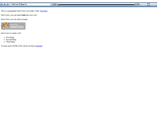 test screenshot