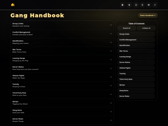 grules screenshot