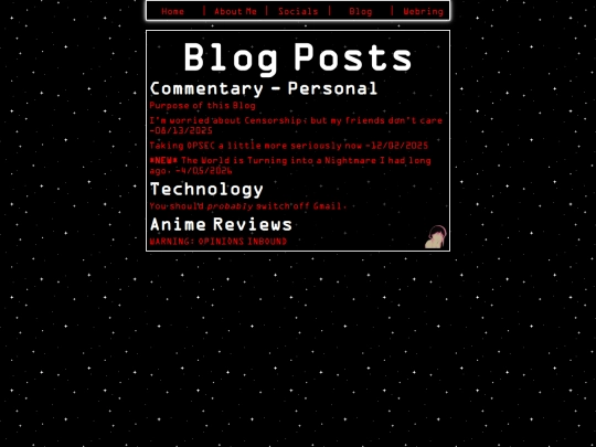 blog screenshot