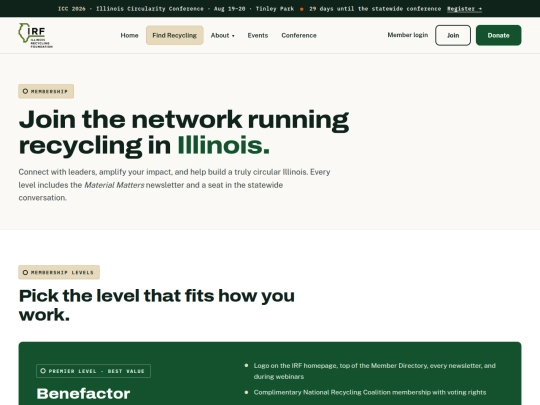 Membership screenshot