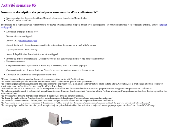 activite-semaine-05 screenshot