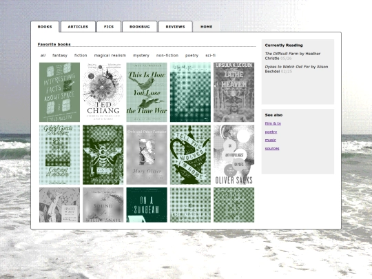 bookshelf screenshot