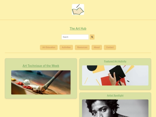 Midterm website screenshot