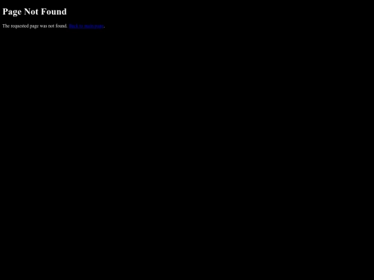 not_found screenshot