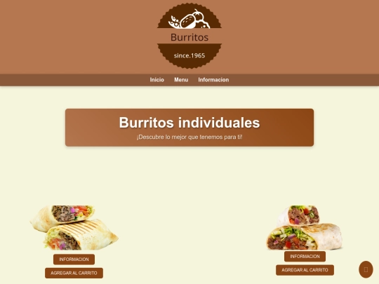 menu screenshot