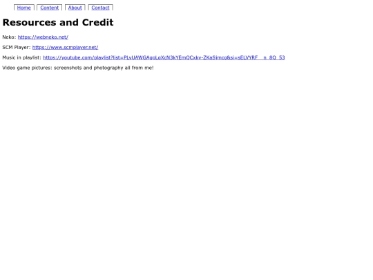 resources screenshot
