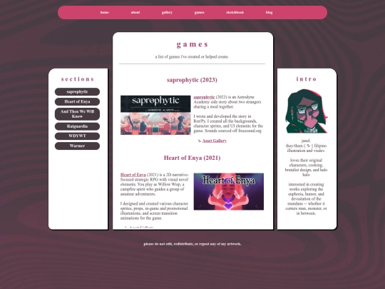games screenshot