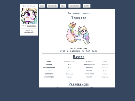oc/glitter screenshot