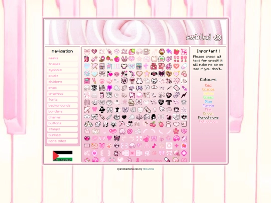 pink screenshot