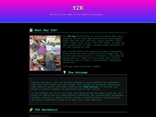y2k screenshot