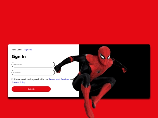 login _form screenshot