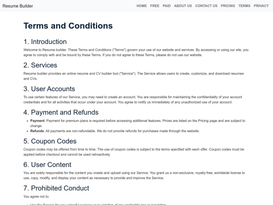 terms-and-conditions screenshot
