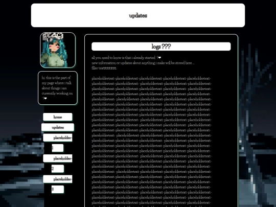 updates screenshot