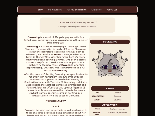 chars/dovewing screenshot