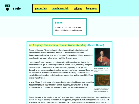 writings/books screenshot
