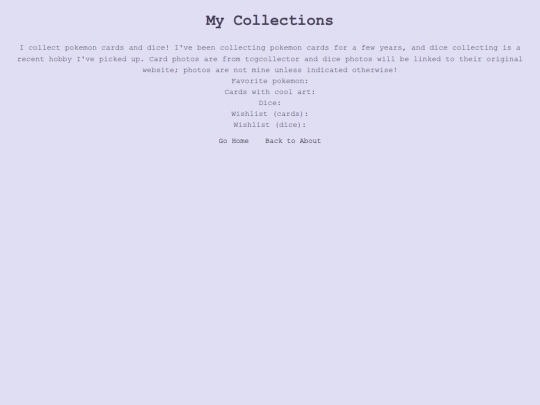 collections screenshot