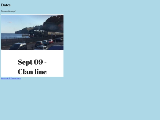 BaxtersRailPhotos/Dates/2018/Autumn screenshot