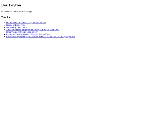 bexsite screenshot