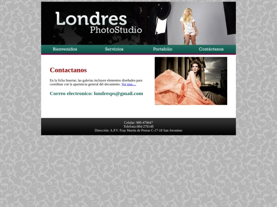 contactanos screenshot