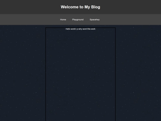 blog screenshot