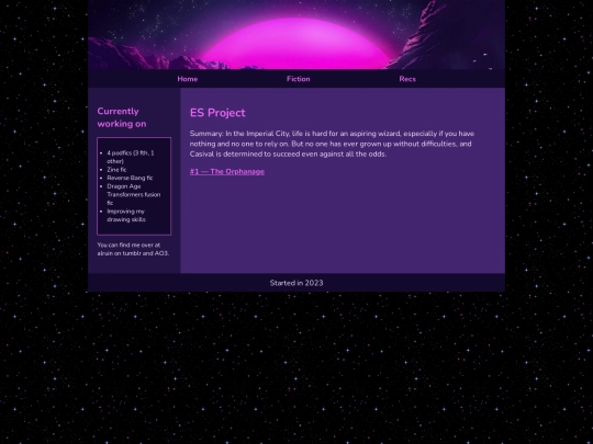 es-project screenshot