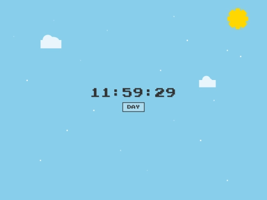 archives/experiment/clock screenshot