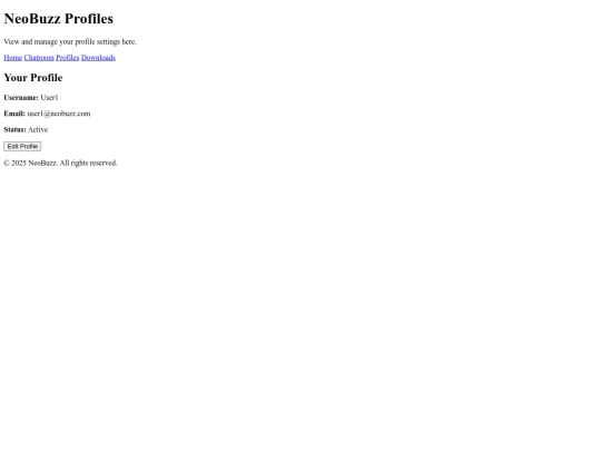 profiles screenshot