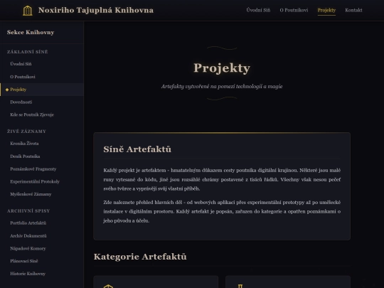 projects screenshot