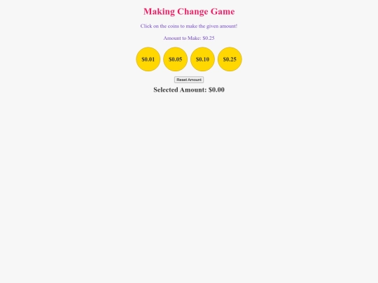 Making_Change screenshot