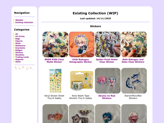 2.0/Default/Wishlist/Collection/Stickers screenshot