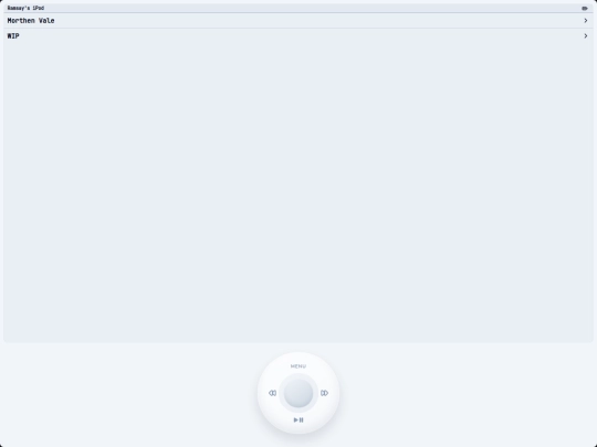 mp3player screenshot