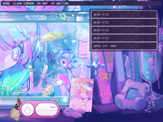 blog screenshot