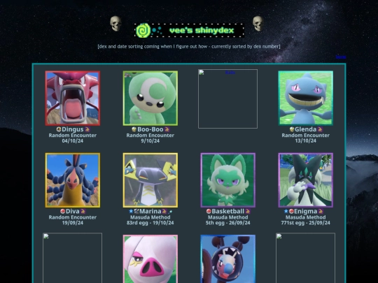 shinydex screenshot