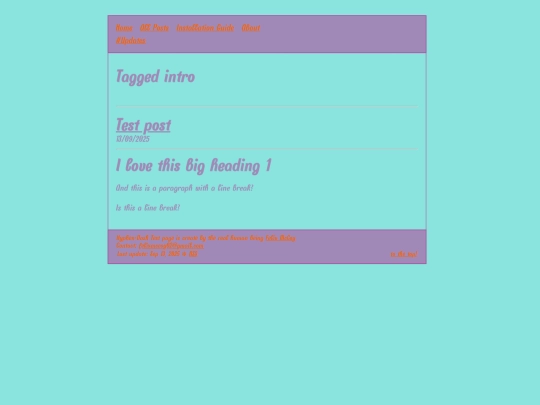tags/intro screenshot