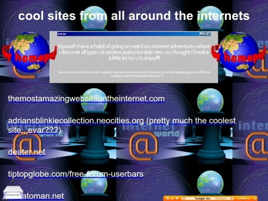 coolsites screenshot