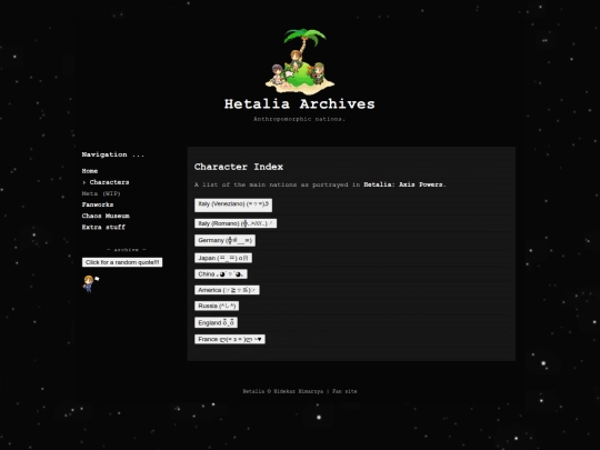 characters screenshot