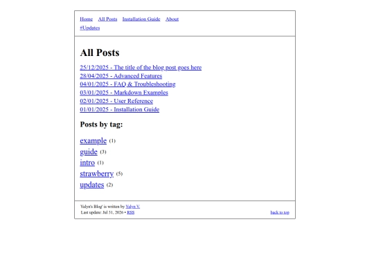 blog/info/all_posts screenshot