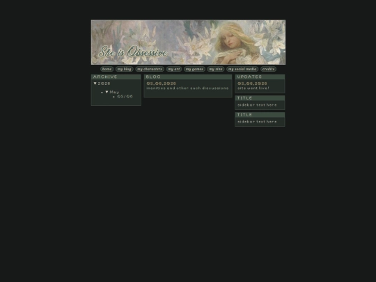 blog screenshot