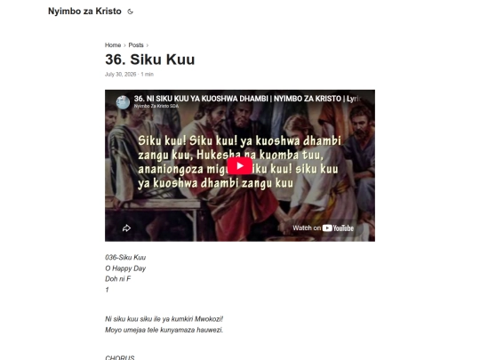 posts/36.-siku-kuu screenshot