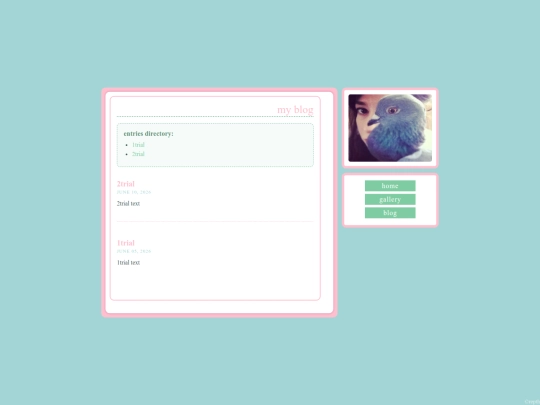 blog screenshot