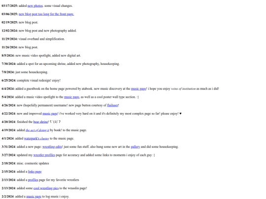 changelog screenshot