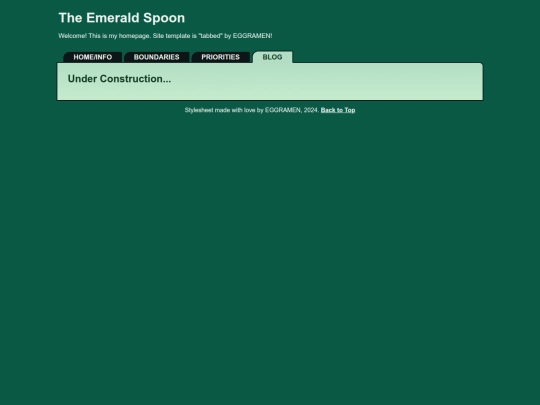 blog screenshot