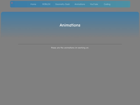 animations screenshot