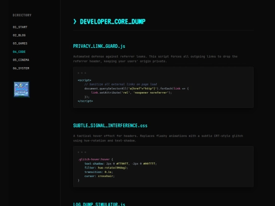 programming screenshot