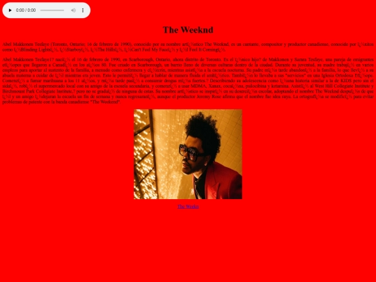 The weekn screenshot
