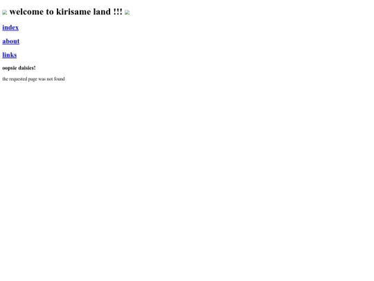 kirisame os/links screenshot