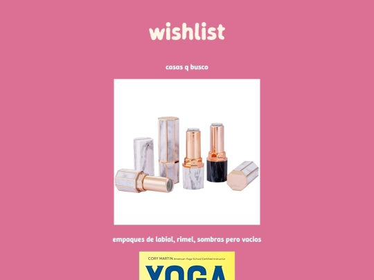 wishlist screenshot