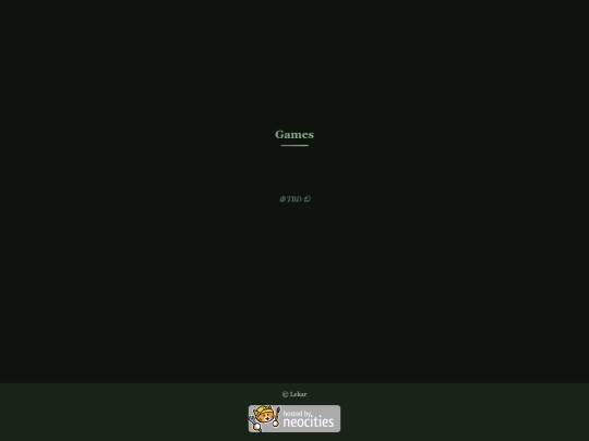 games screenshot